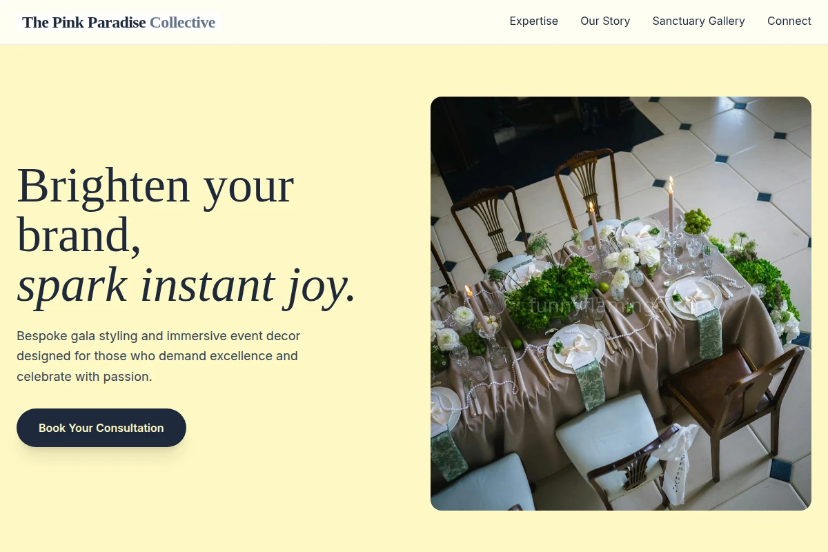 Gala Event Decor