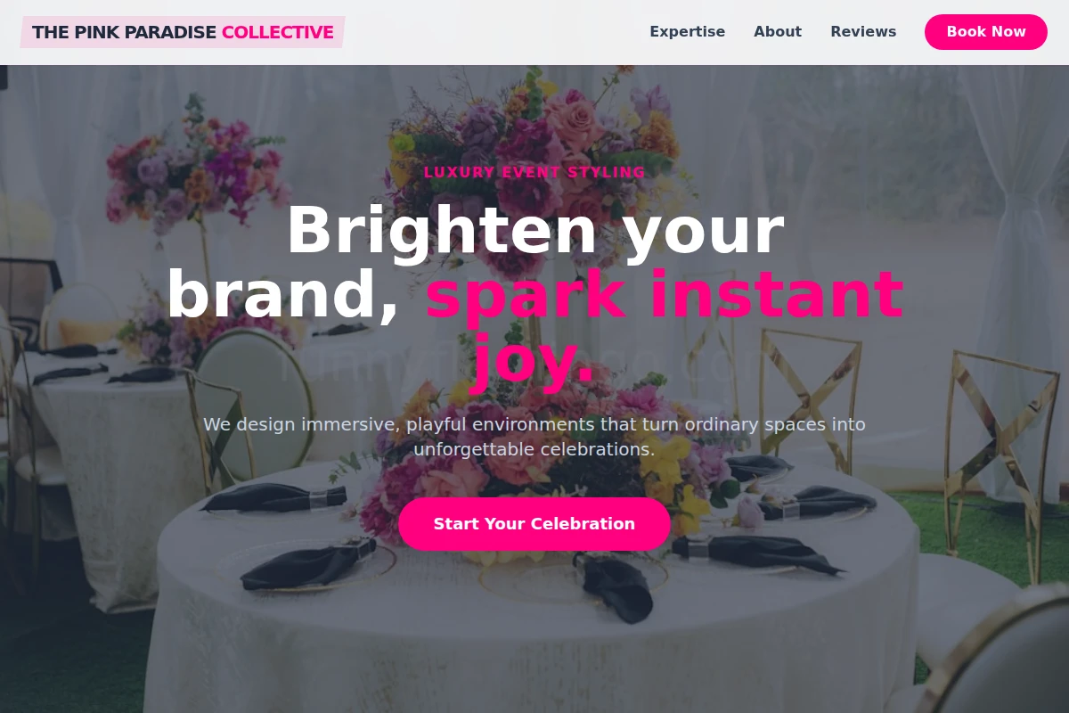 Playful Event Decor