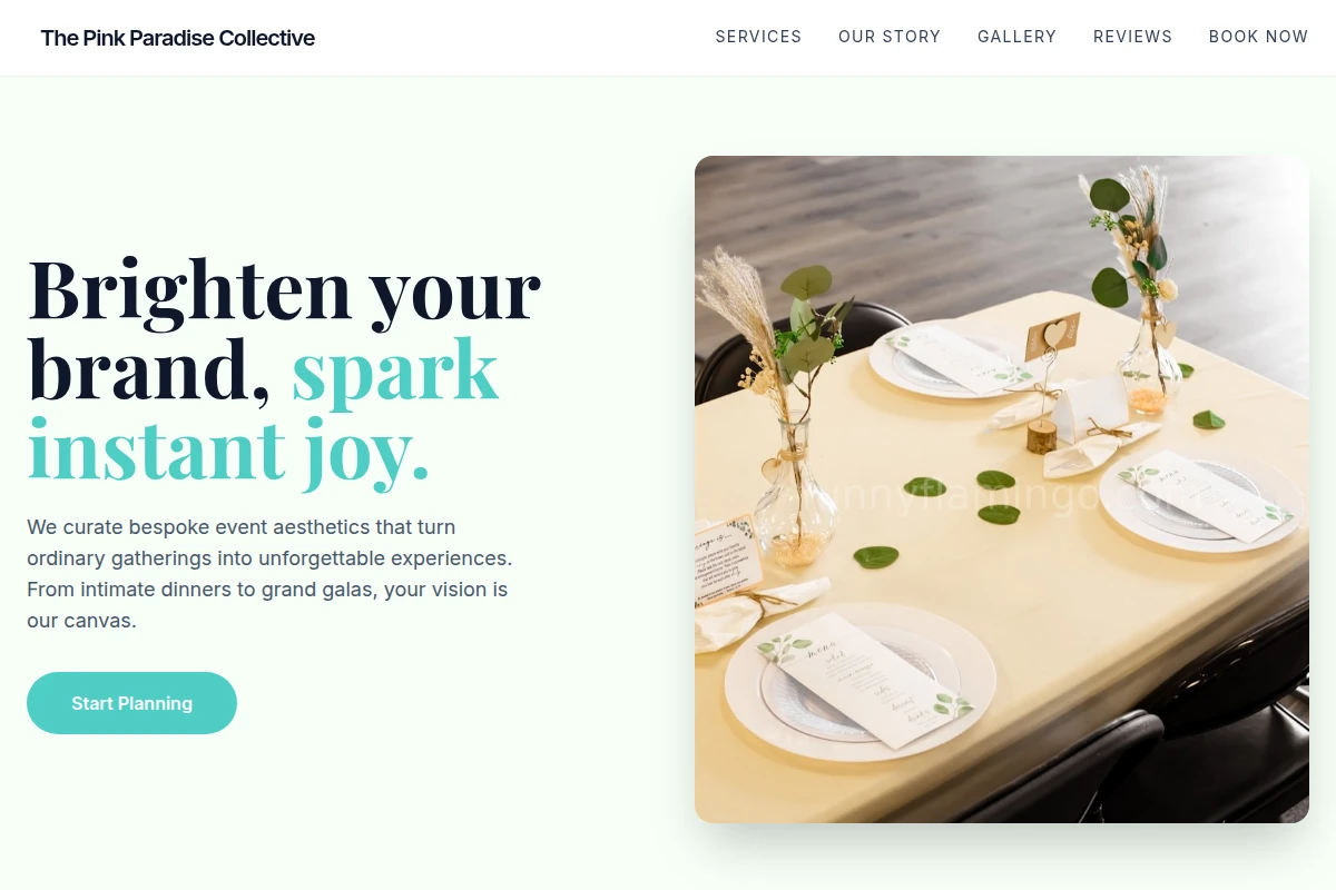 Joy Event Decor