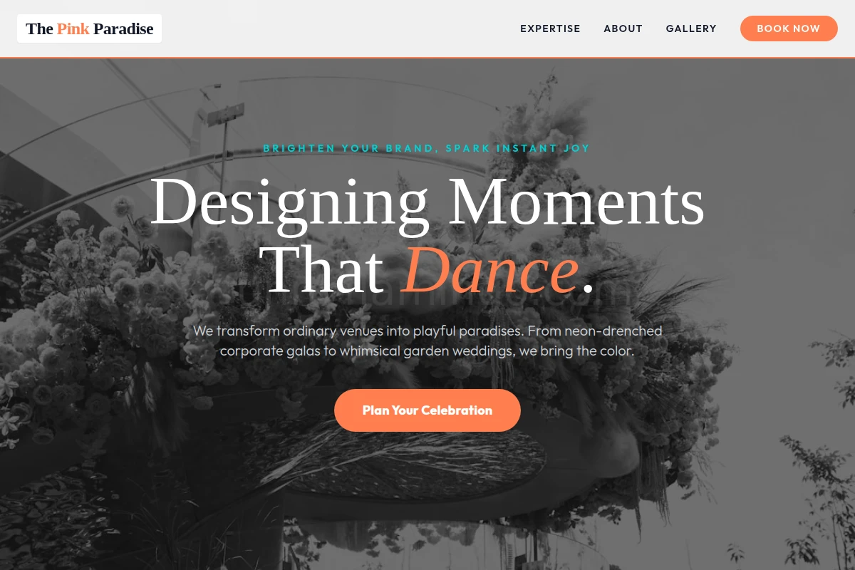 Playful Event Decor