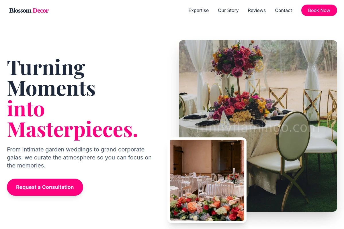 Blossom Event Decor