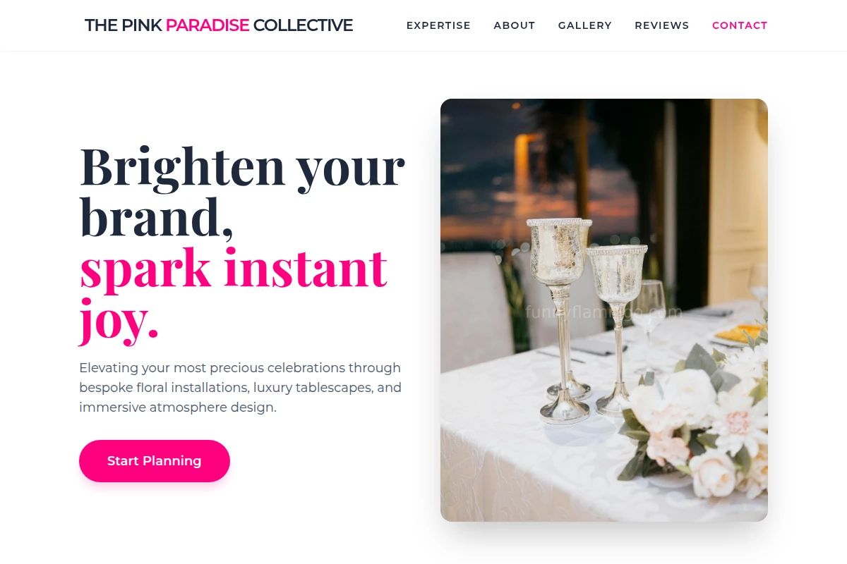 Flamingo Event Decor