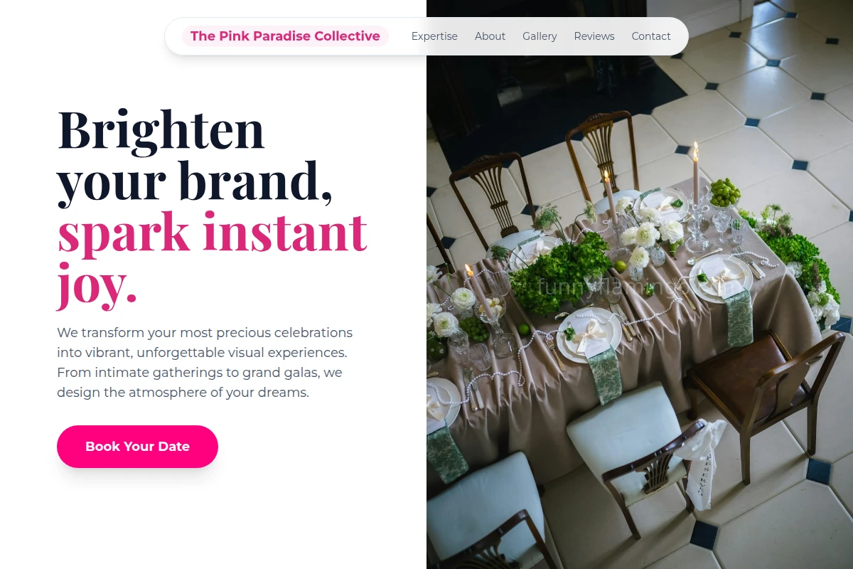Sorbet Event Decor