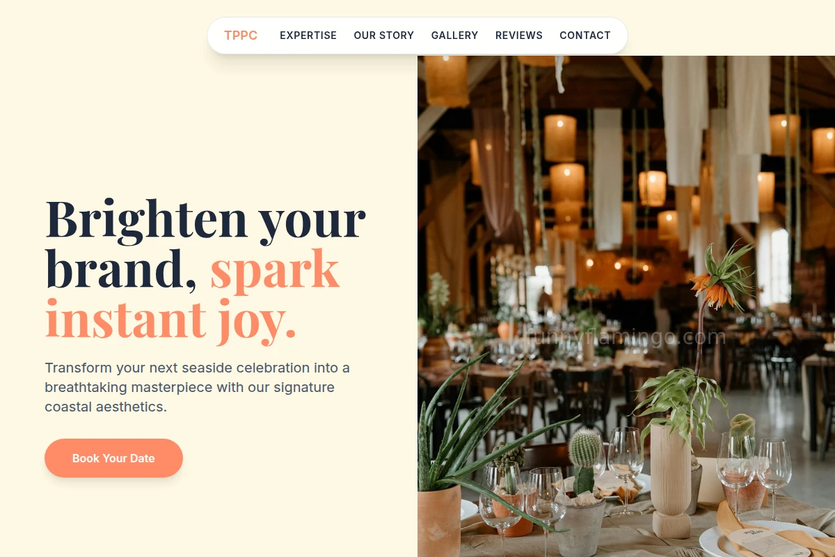 Coastal Event Decor