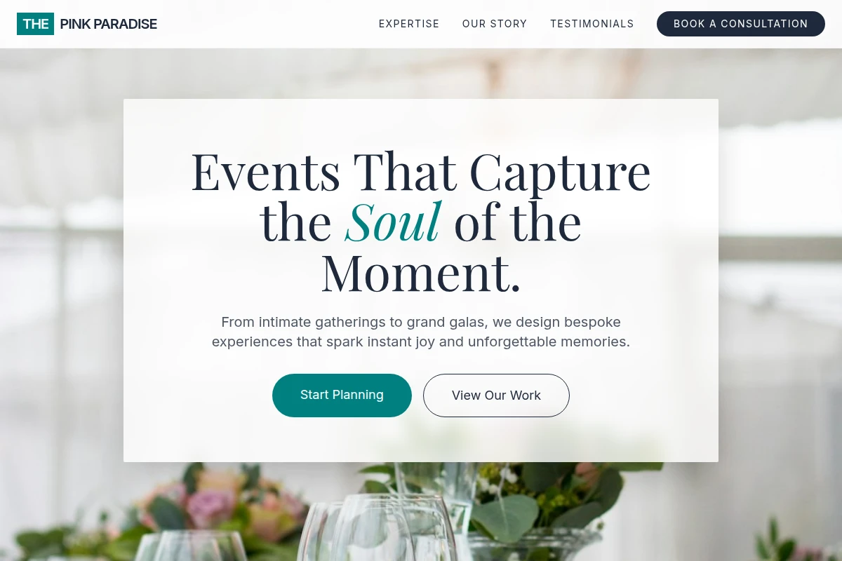 Glitz Event Planning