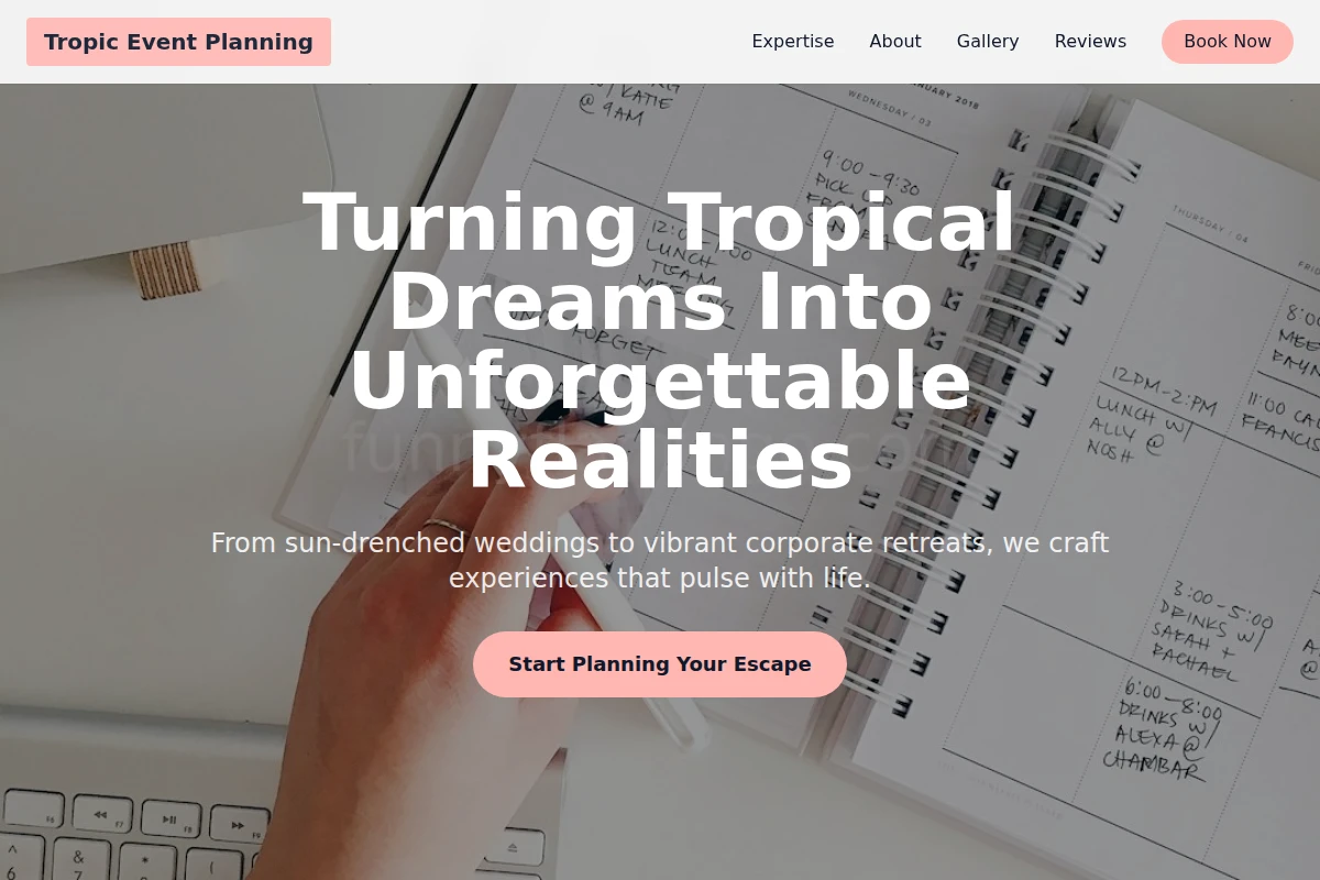 Tropic Event Planning