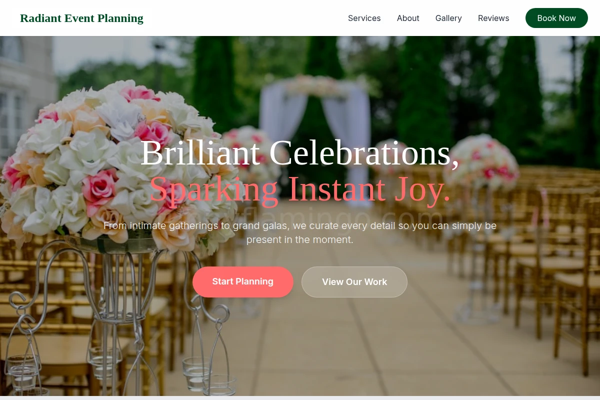 Radiant Event Planning