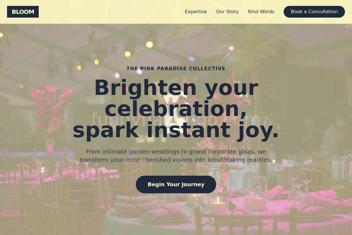 Bloom Event Planning
