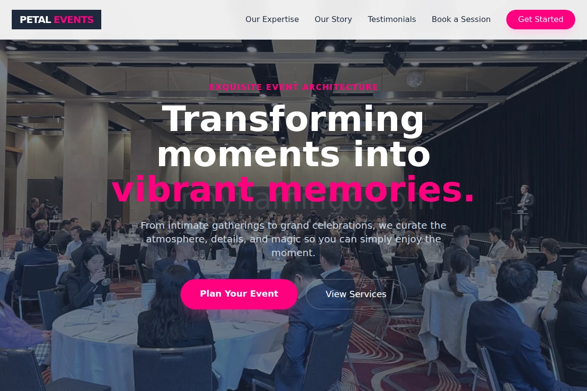 Petal Event Planning