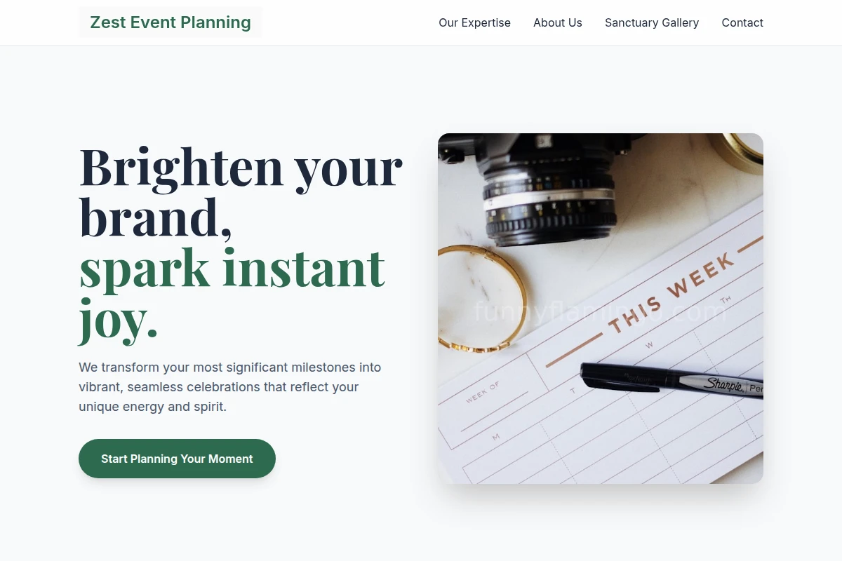 Zest Event Planning