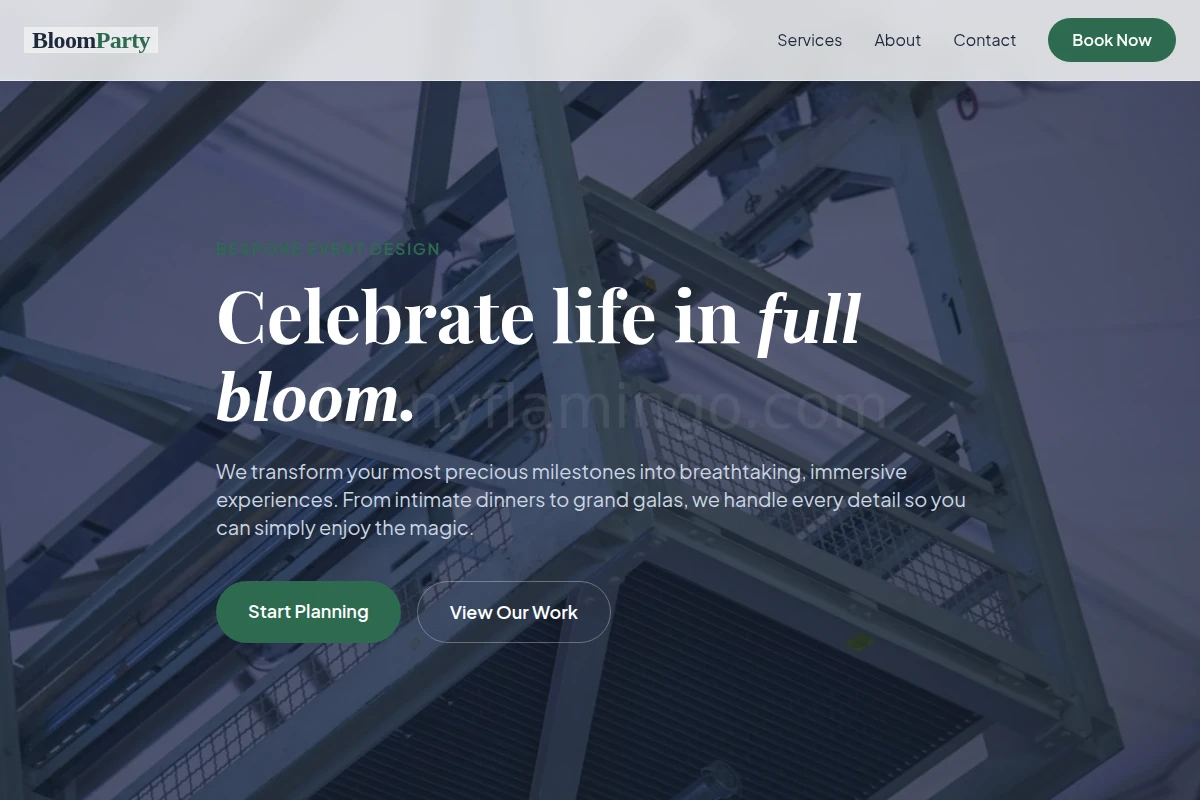 Bloom Party Planner