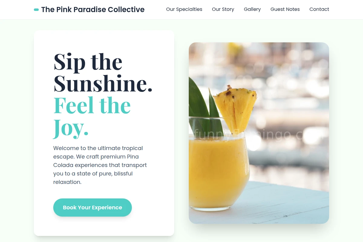 Sunshine Pina Colada