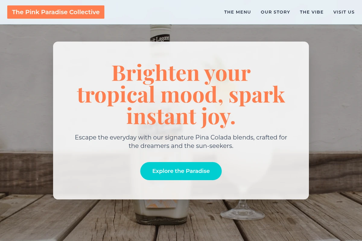 Quirky Pina Colada