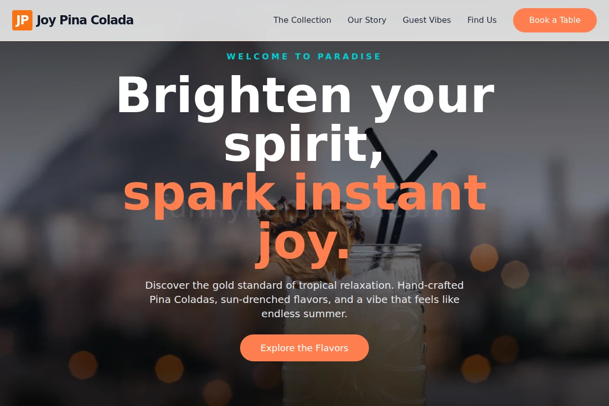 Joy Pina Colada