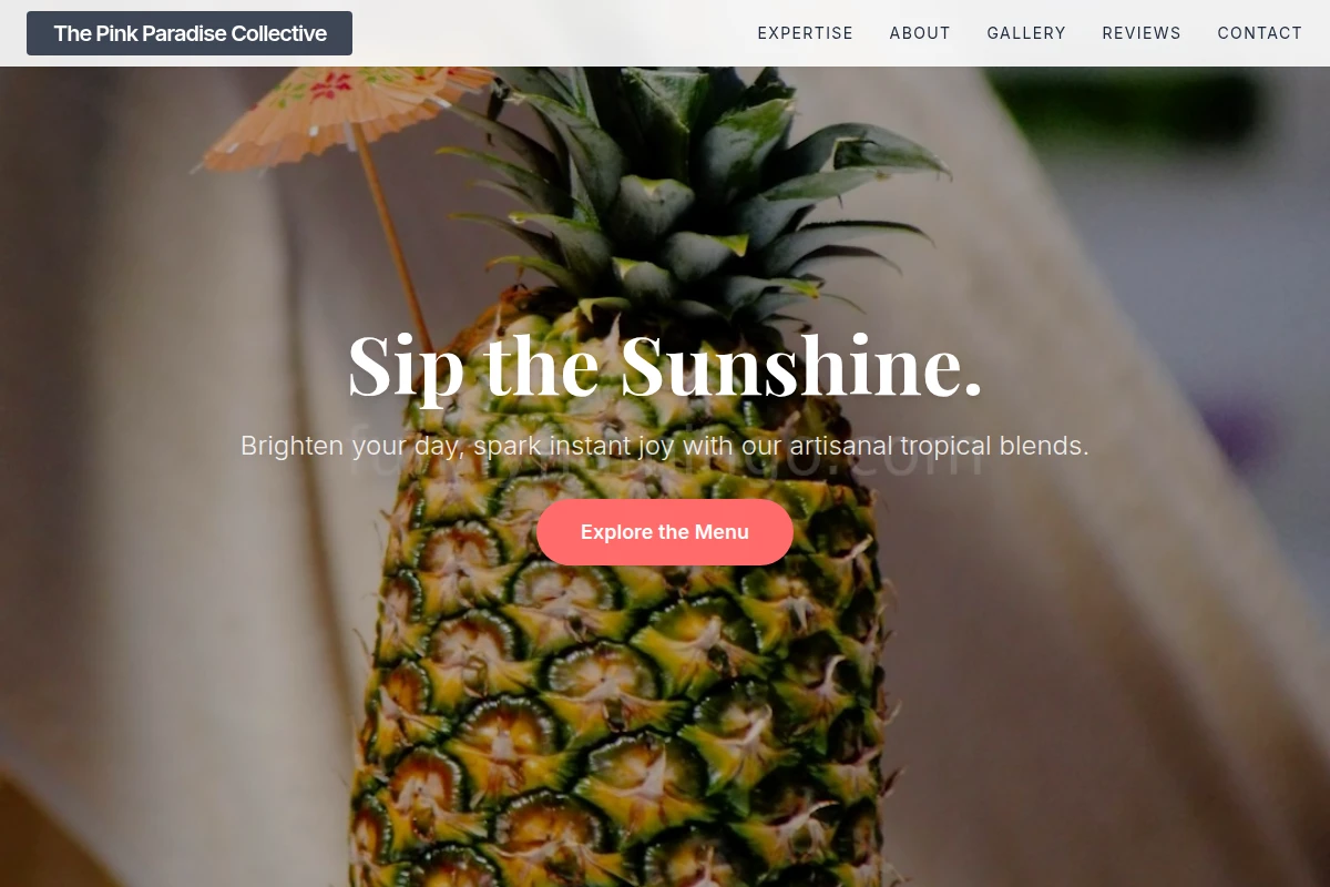 Whimsical Pina Colada