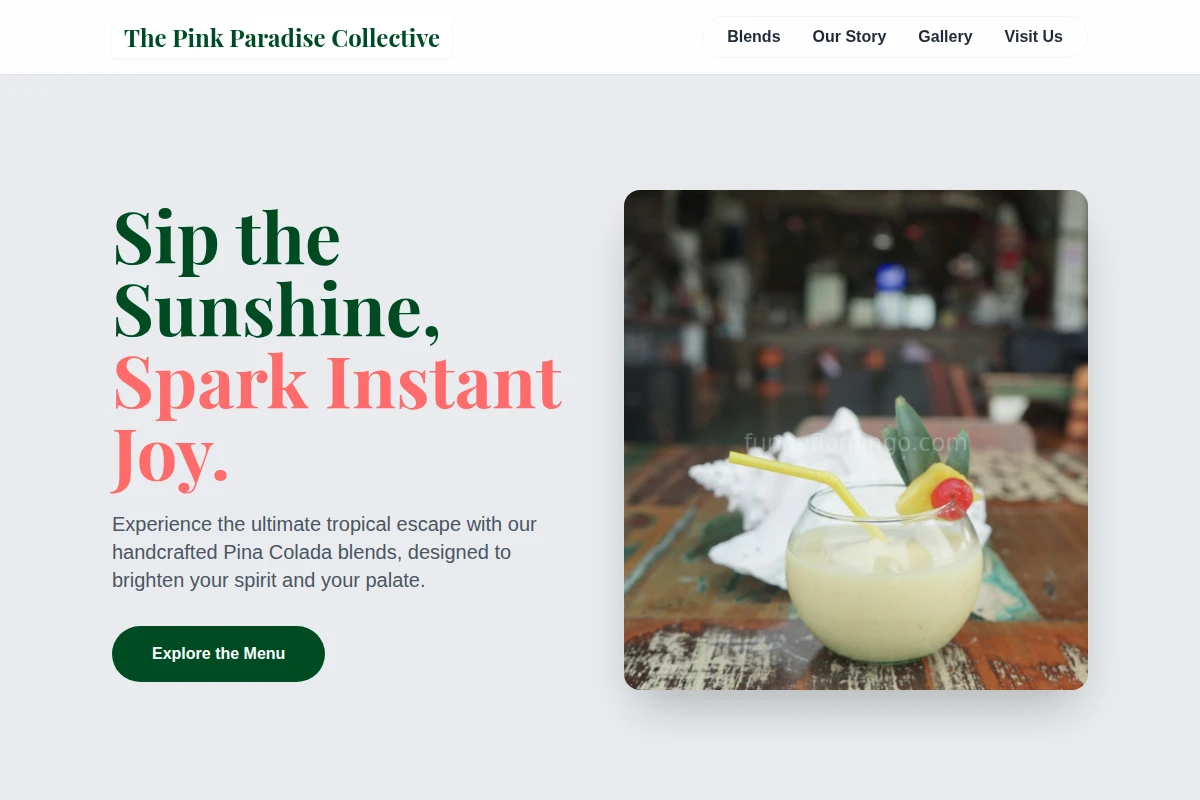Paradise Pina Colada