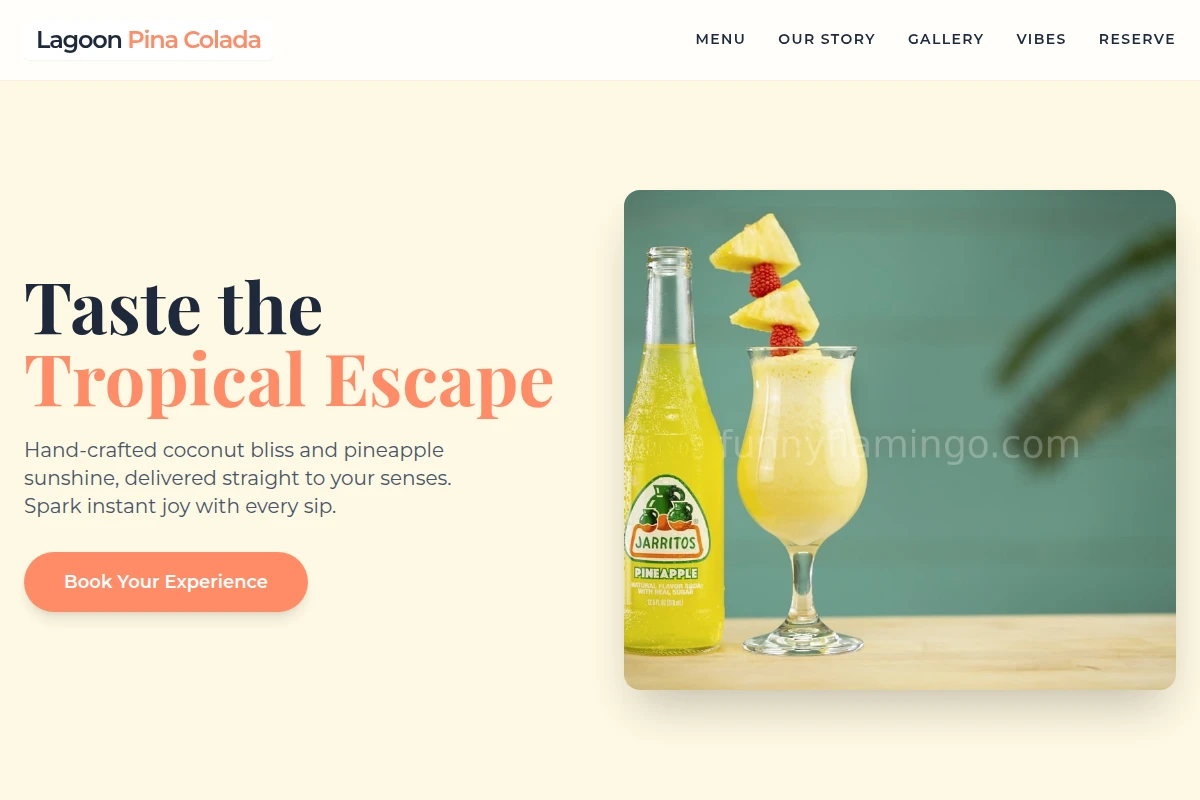 Lagoon Pina Colada