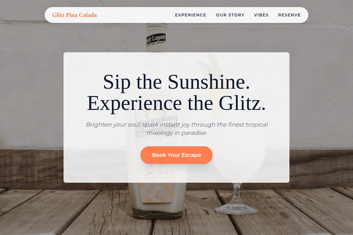 Glitz Pina Colada