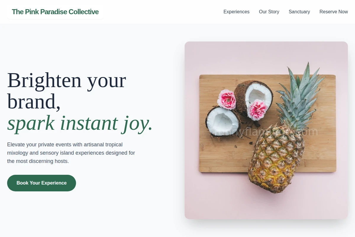 Playful Pina Colada