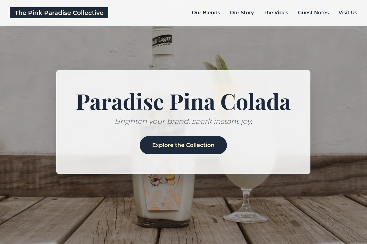 Paradise Pina Colada