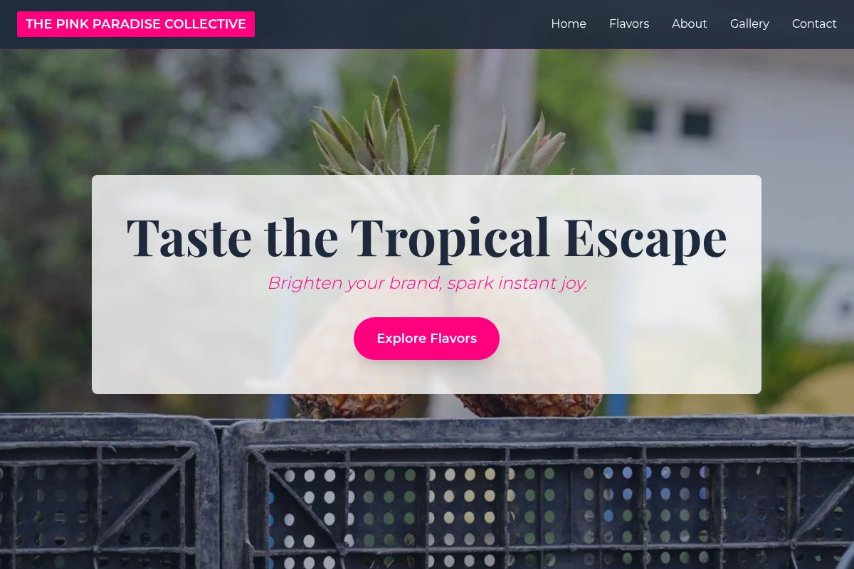 Sorbet Pina Colada