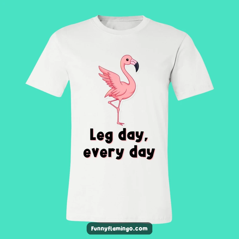Funny Flamingo Drama Queen T-Shirt - Hilarious Pose Gift for Her